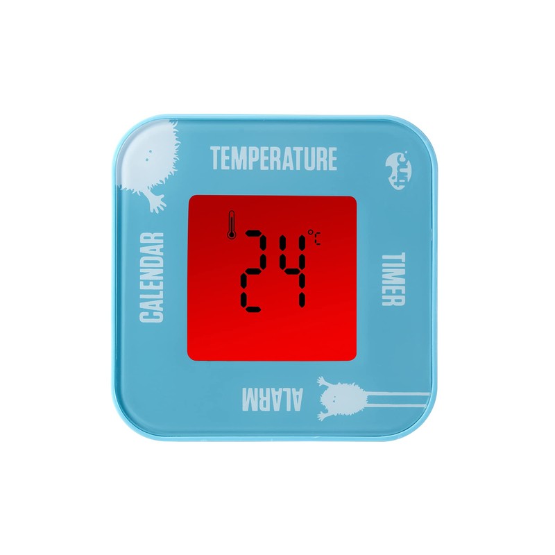 Tinc Kids Digital Alarm, Temperature, Date & Timer Rotate Flip