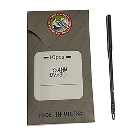 Organ Sewing Needle 7x4 dyx4 nw Leather Point Compatible for Singer 7 Class Cowboy 4500 (Size 24)