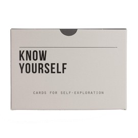 The School of Life | KNOW YOURSELF | KARTENSET interaktives KARTENSET für die bessere Selbsterkenntnis | 60 Karten | englischsprachige Ausgabe