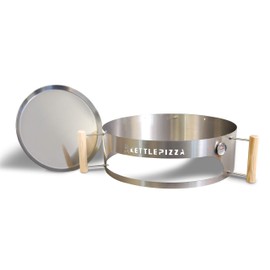 KettlePizza Basic Charcoal Pizza Oven Kit for 26.75 Inch Weber Kettle Grill