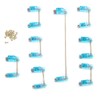 Mechanical Keyboard Stabilizer 2 Specifications with Golden Wire Keycap Accessory