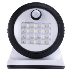 LIGHT IT! by Fulcrum 16-LED Motion Sensor Security Light, Battery Operated, White, Single pack