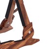 Electric Guitar Stand MA38E Foldable Zebrawood RabbibShape Flooring Holder with