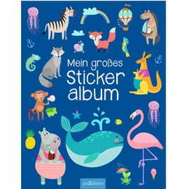 Mein großes Stickeralbum – Tiere