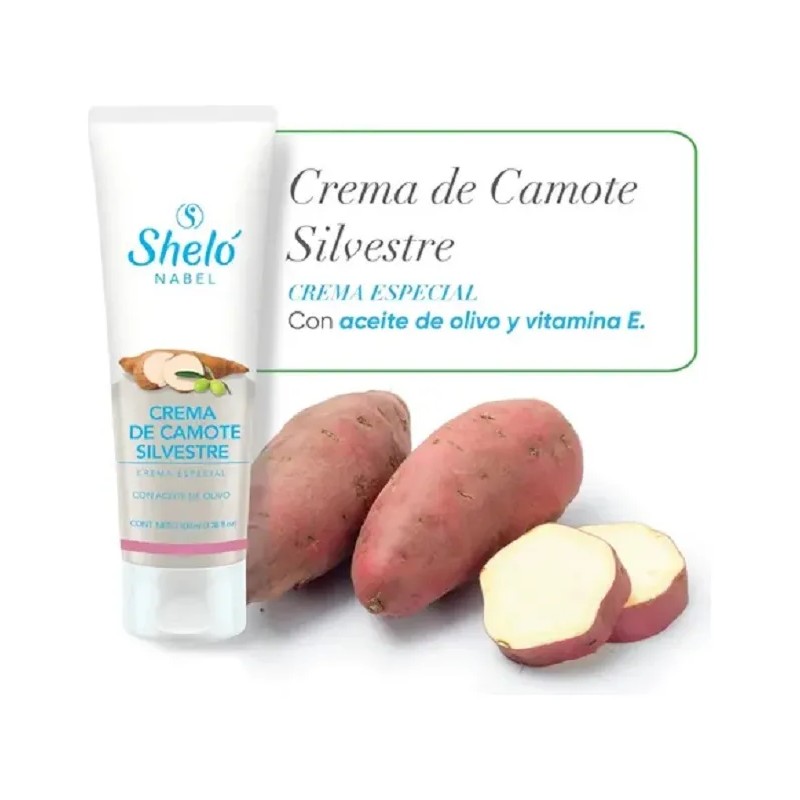 Sheló Nabel Crema Camote Silvestre