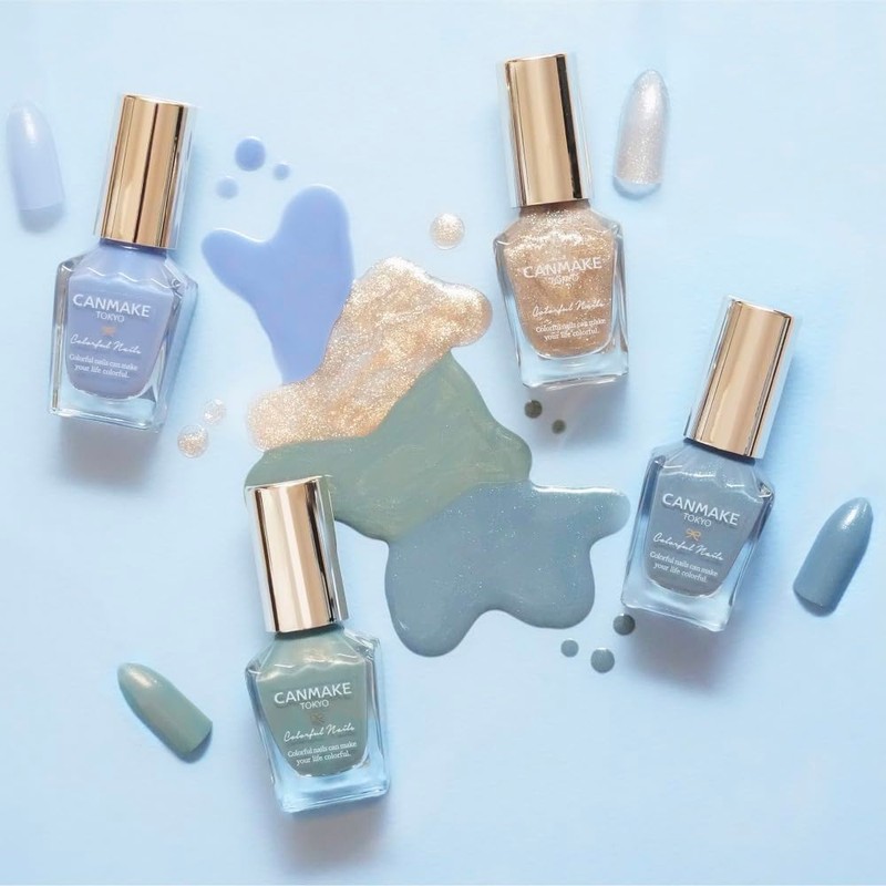 Canmake Colorful Nails N82 Cloudless Sky, 0.3 fl oz (8