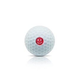 Happy Smiling Face Golf Ball Stamp Marker Multiple Designs Faces, Emojis Icons & More by SWVL Sports
