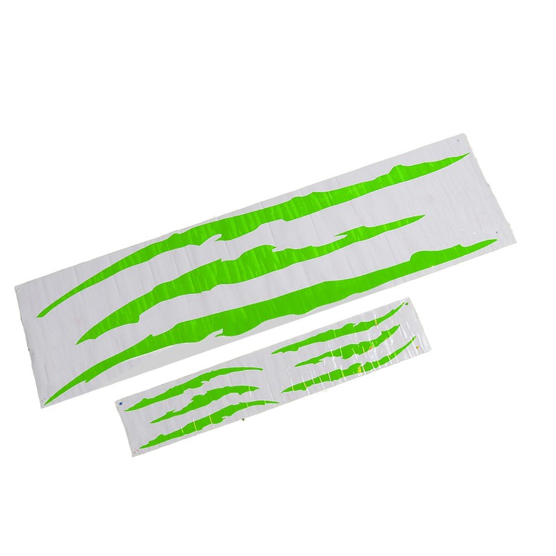2Pcs Car Hood Cover Sticker Claw Mark Style Universal Engine