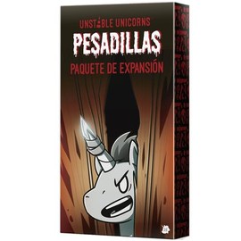 TeeTurtle Unstable Unicorns: Nightmares - Card Game in Spanish