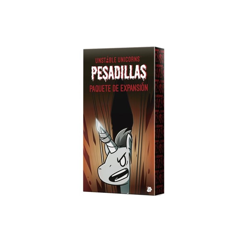 TeeTurtle Unstable Unicorns: Nightmares - Card Game in Spanish