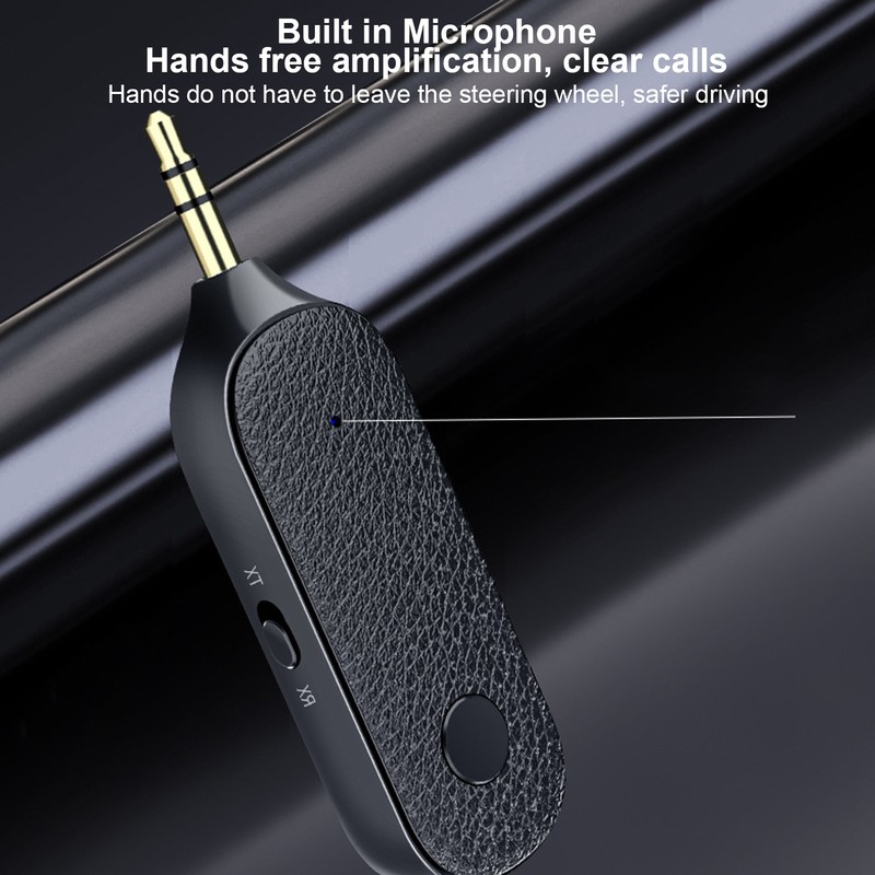 3.5mm Bluetooth Adapter 2 in 1 Support Hands Free Calling