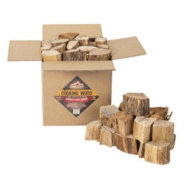 Smoak Firewood’s Cooking Wood Chunks (Competition Grade) USDA Certified for Smoking, Grilling or Barbequing (RED Oak 25-30lbs 1728 Cubic in.)