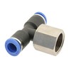 IQS T Push-in Fitting with Cylindrical Internal Thread G 1/8