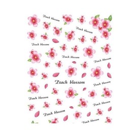 Daisy Flower Rose Sunflower Violet Ladybug Nail Stickers R002 Nail Wraps Stickers Manicure Supplies for Women Nails Full Long Lasting Easy Apply and Remove