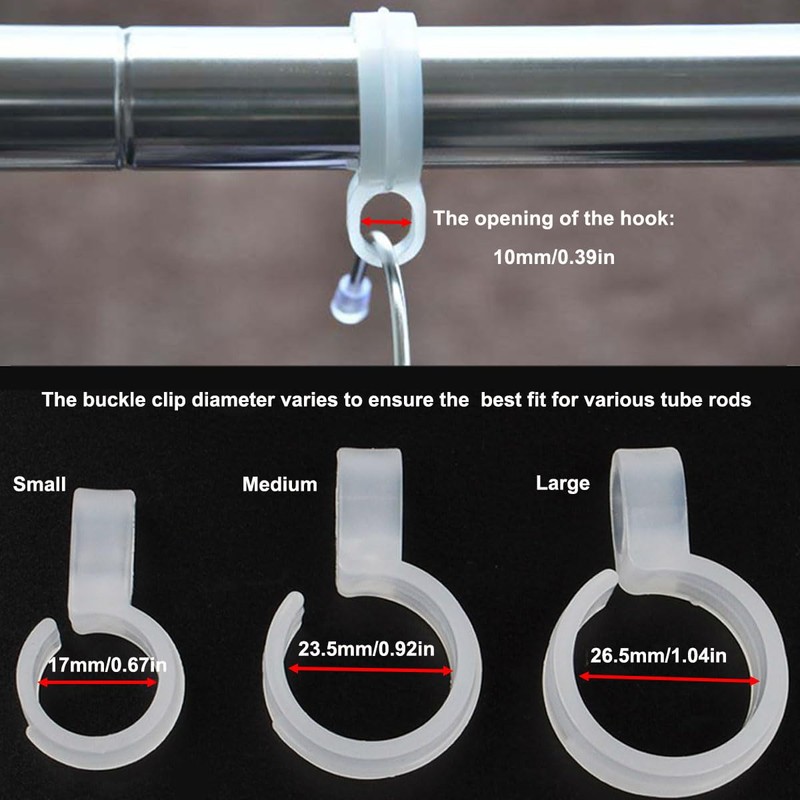 20 Pieces Windproof Hanger Hooks,Non-Slip Clothes Hanger Buckle Clip,Laundry Hanging