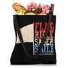 Flag Rifle Saber Smile #Colorguard Color Guard Tote Bag