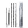 6 Pcs 3/8 to 5/8 inch (10-16mm) SDS Plus Rotary