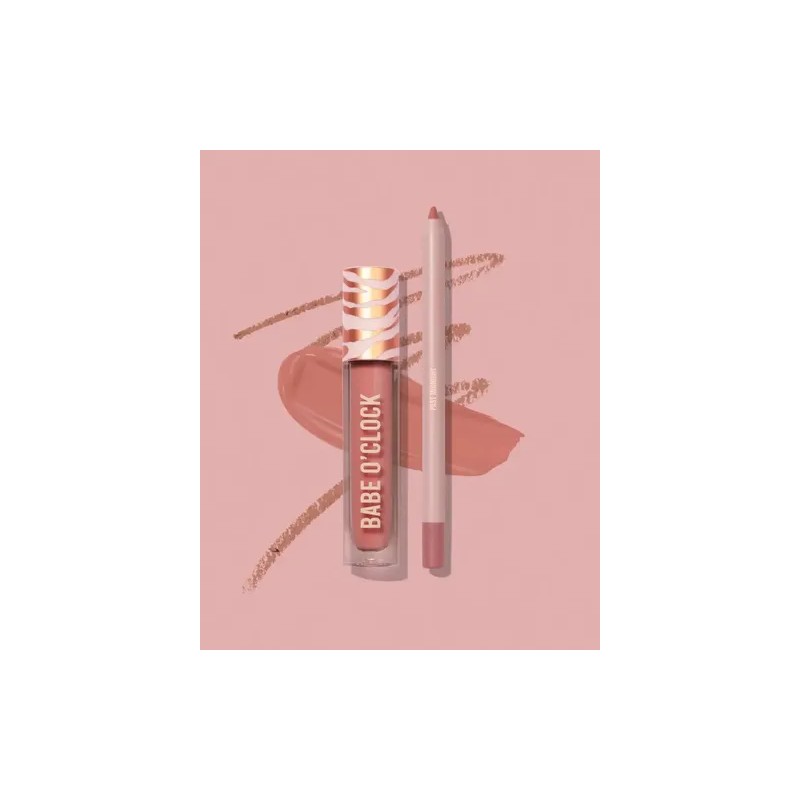 Labiales Lip Kits Duo Set Liquido Lapiz Beauty Creations Color