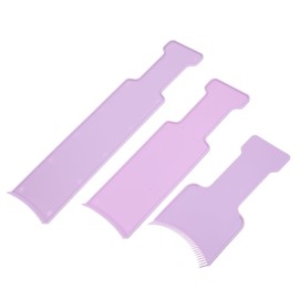 TOVINANNA Hair Highlighting Boards 3pcs Hair Dye Coloring Plates for Hairstylists Home Use