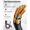 Qnbes 4 Pin Salt Spreader Power Cable Fit for Fisher