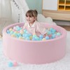 SHJADE Ball Pit for Toddlers, 35.4"x 11.8" Foam Ball Pits,