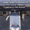 Master Lock Receiver Lock, 1/2 in. and 5/8 in. Swivel
