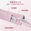 OTraki ヘアアイロンケース 耐熱PU+アルミ箔 熱いまま収納 防塵防水 ピンク
