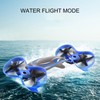 3 in 1 Drone RC Quadcopters Blue Air Water Ground