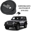 RITESS Fuel Filler Door Locking Gas Tank Cap Cover for