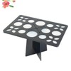 Mikinona Nail Art Brush Drying Holder Cosmetic Shelf Black Foldable