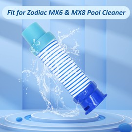 AQXMIOE X77094 Pool Vacuum Hose Adapter Fit for Zodiac MX6 MX8 Pool Cleaner and Fit for Baracuda X7, Swimming Pool Cleaner Leaf Catcher Hose Suction Adapter