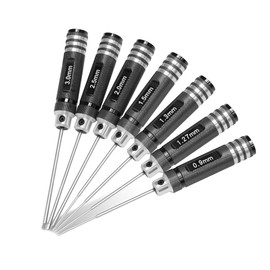 Speedybee RC Hex Driver Kit: 7pcs RC Tools Set 0.9mm 1.27mm 1.3mm 1.5mm 2.0mm 2.5mm 3.0mm Screw Driver for FPV Drone Quadcopter RC Car Helicopter Models