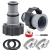 Pool Adapter A for Intex Pool, 2 Piece Connection Set