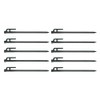 Snow Peak R-102-2 Solid Stake 20, Set of 10
