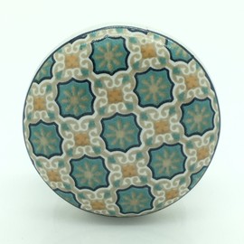 G Decor Divine Will Decorative Ceramic Door Knob, Handle