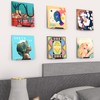 Hexsonhoma 7 Inch Vinyl Record Wall Mount, Acrylic Vinyl Holder