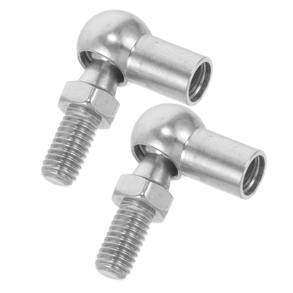 KONTONTY 2pcs Stainless Steel Tie Rod Ball Head Joint for