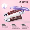Shimmering Lip Gloss with Pearlescent, Duo Chrome Effect & Moisture