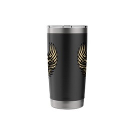 Grunge Skull and Cross Gothic Aesthetic Affliction Stainless Steel Insulated Tumbler