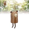 Rustic Hanging Animal Wind Chimes Resin Hand Made Natural Garden