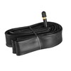 FISCHER Unisex Bicycle Inner Tube Black Plain