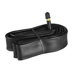 FISCHER Unisex Bicycle Inner Tube Black Plain
