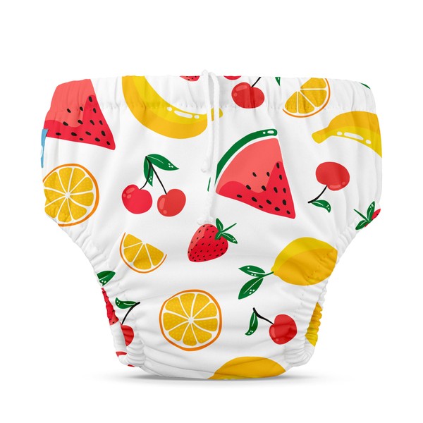 Charlie Banana Reusable Swim Diaper, Washable, Adjustable Drawstring for Baby
