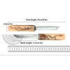 Generic Samurai Knives 2 in 1, Dual Blade Chef Knife