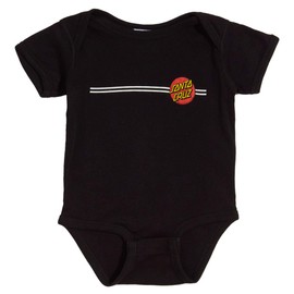 Santa Cruz Infants Classic Dot One Piece - Black