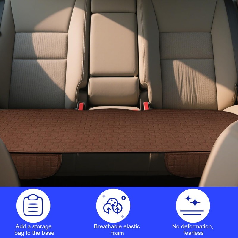 Osilly Car Back Seat Cover, Anti-Slip Long Vehicle Rear Bench