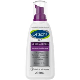 CETAPHIL PRO AC Dermacontrol 1 pz 236 ml Reduce los Niveles de Sebo Recomendada por Dermatlogos para Piel Sensible