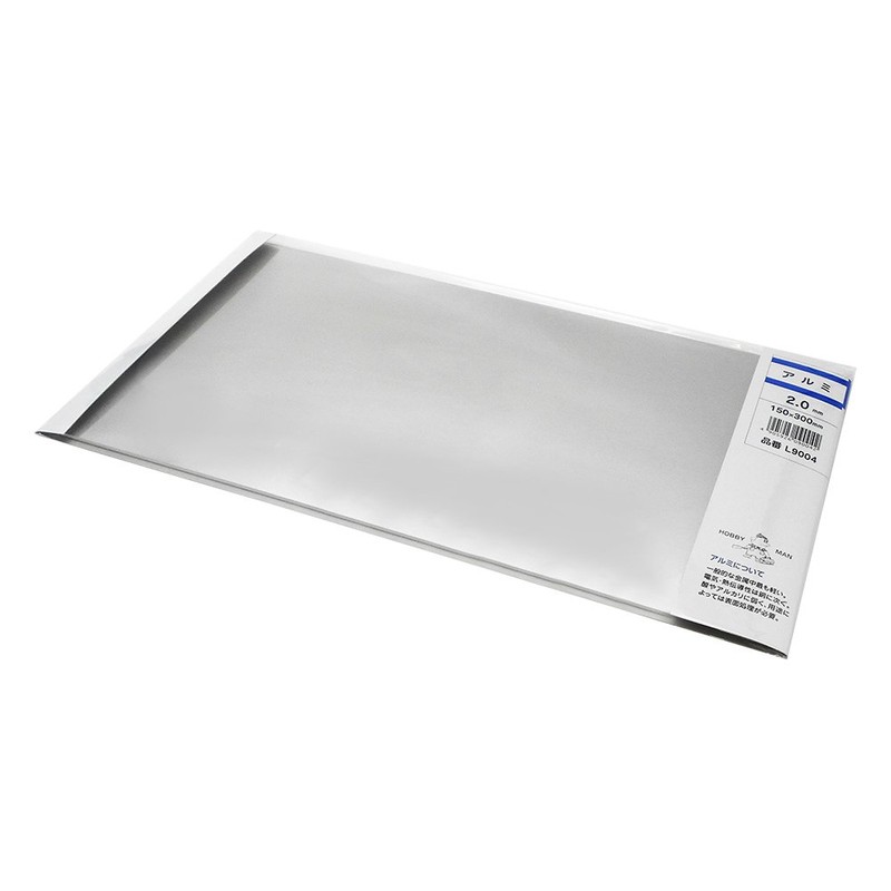 久宝 Metal Productions Aluminum Plate Slim Thickness 2.0 X Width 150x300 mm