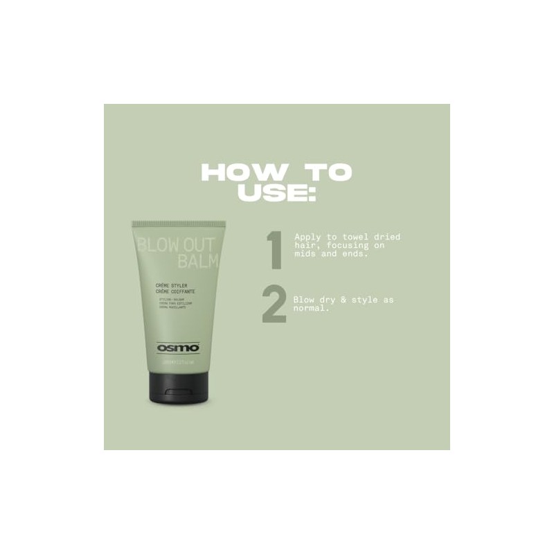 Osmo Blow Out Balm 150ml | Blow Dry Balm, 90%