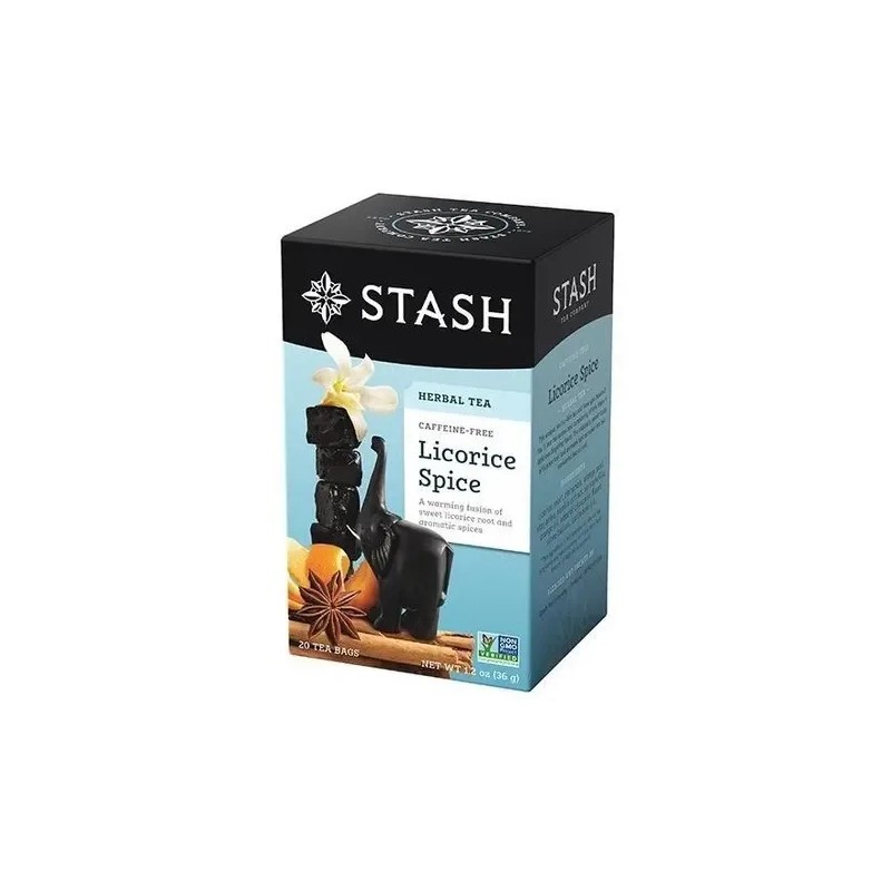 Té Stash Licorice Spice Regaliz 20 Bolsitas Importado